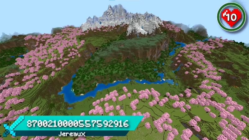 Spawn hoàn hảo để xây lâu đài trong mơ