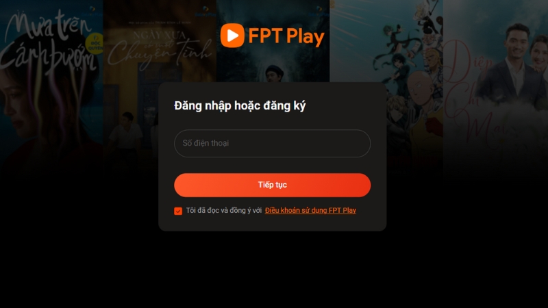 Thực hiện đăng ký tài khoản