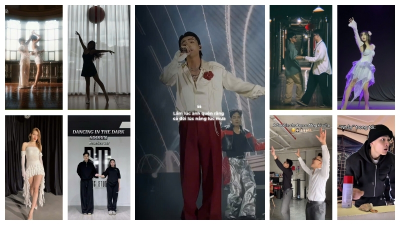 Cộng đồng mạng đu trend Dancing in the Dark với nhiều phong cách
