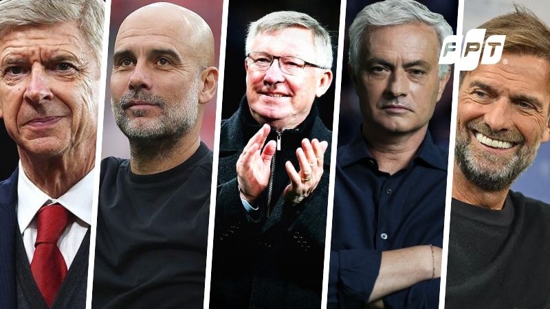 Top những huấn luyện vi&ecirc;n vĩ đại nhất Ngoại Hạng Anh