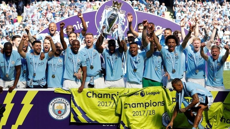 Man City tại mùa giải Ngoại hạng Anh 2017/18