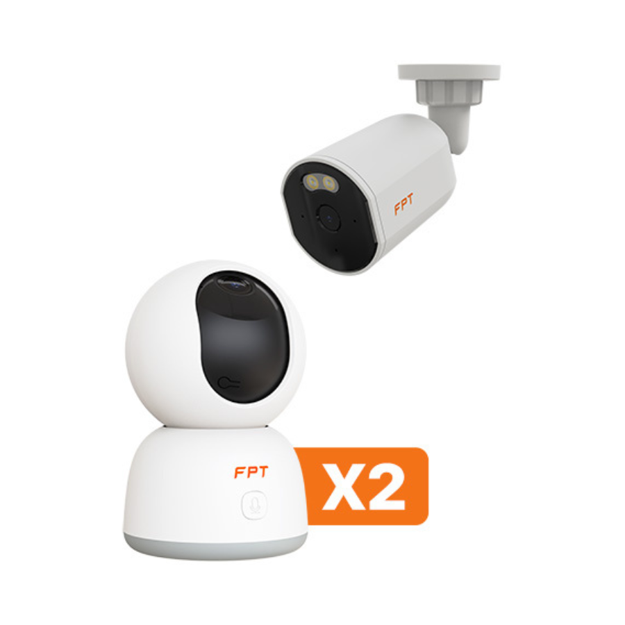 Combo 3 Camera (2 Trong - 1 Ngo&agrave;i)