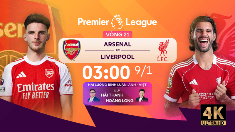 Nhận định Arsenal vs Liverpool (03:00 09/01) -  Ph&aacute;o thủ quyết giữ ng&ocirc;i đầu