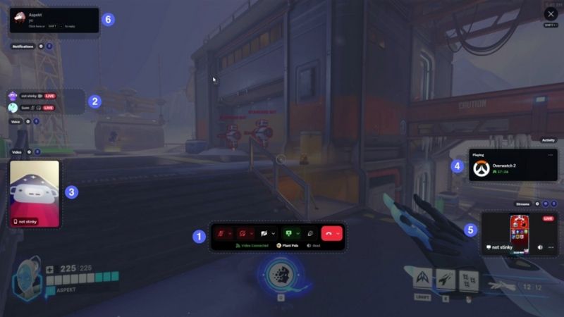 Chế độ Discord Overlay giúp game thủ nhận diện đồng đội dễ dàng