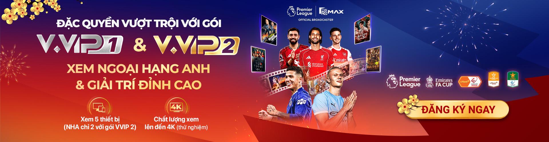 Đăng ký gói VVIP FPT Play