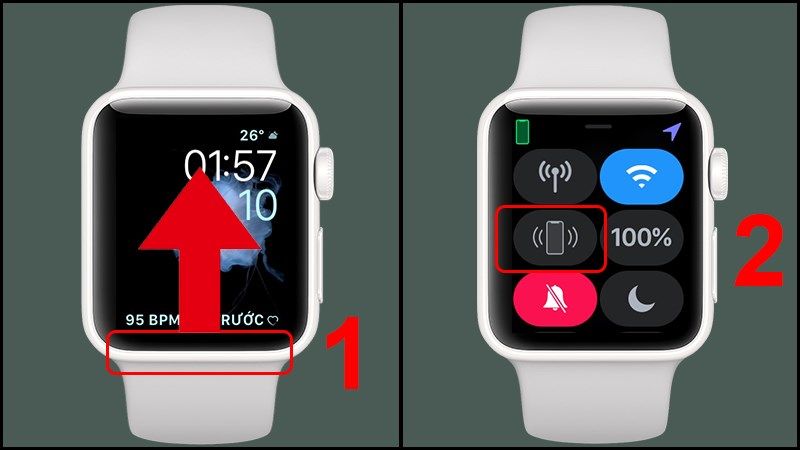 Dùng Apple Watch tìm iPhone thất lạc