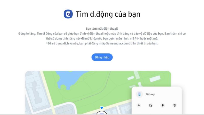 Kích hoạt chế độ Find My Mobile trên điện thoại Samsung