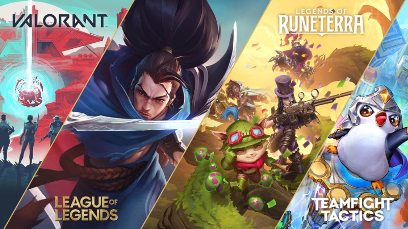 4 game chính trên Riot Client