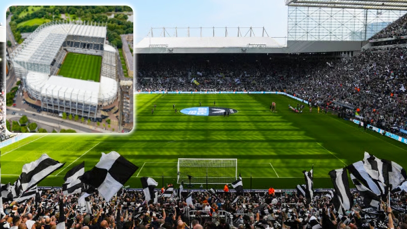 St James' Park là lựa chọn hàng đầu nếu muốn cảm nhận nhiệt cổ vũ bóng đá Anh