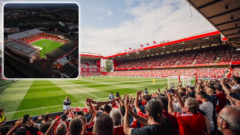 City Ground là biểu tượng không thể tách rời của Nottingham Forest