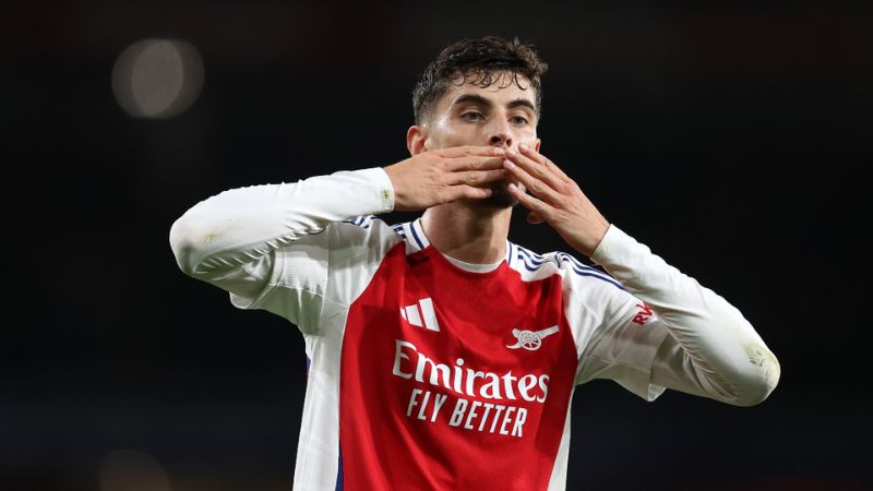 Sự linh hoạt của Kai Havertz giúp HLV Arteta có thêm nhiều phương án tấn công