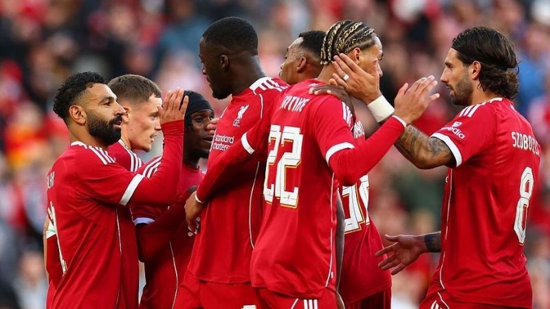 Các cầu thủ trong đội hình Liverpool mùa giải 2025-2026
