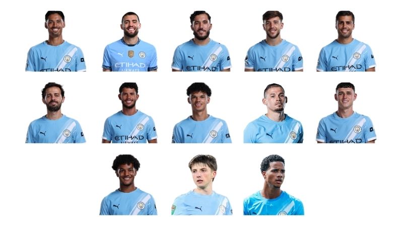 Tuyến giữa tài năng là linh hồn của đội hình Man City