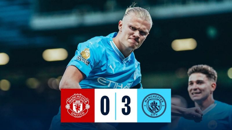 Man City đã có tỷ số 3-0 với Qủy Đỏ trong trận đấu gần đây