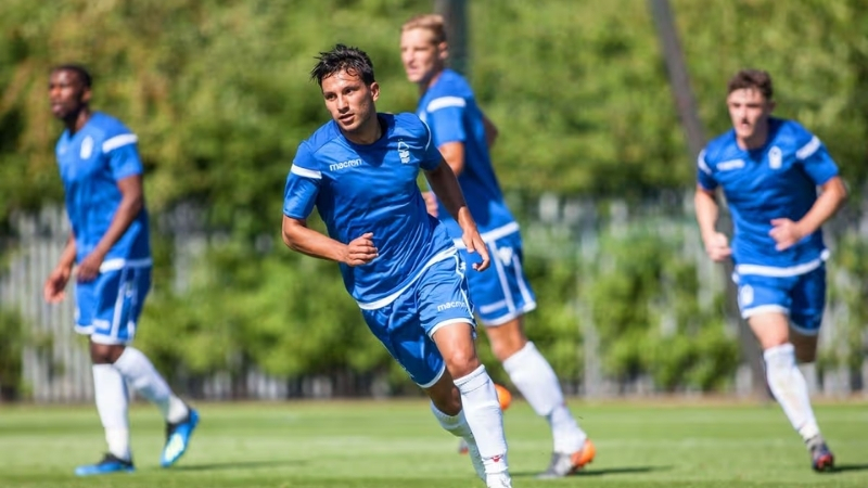 Cầu thủ Nottingham Forest tập luyện trước trận gặp Arsenal tại Premier League