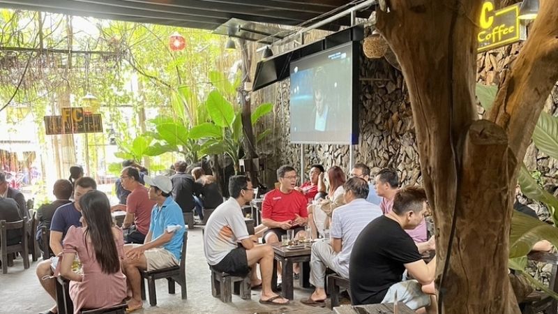 Hệ thống FC Good Coffee có diện tích cực rộng