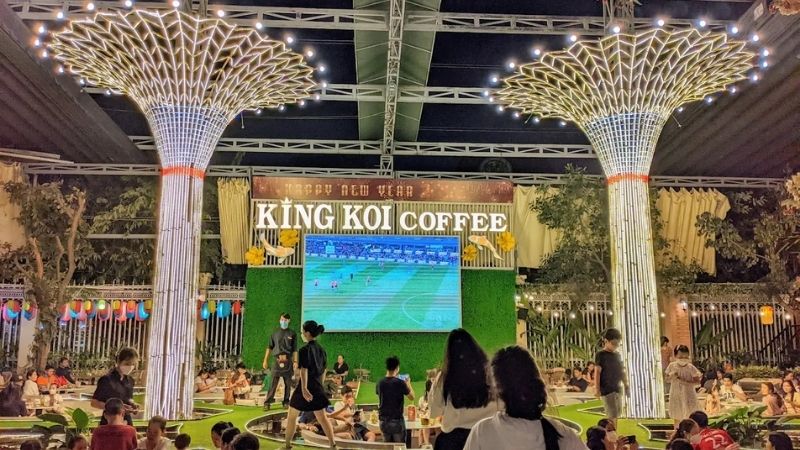 Trải nghiệm thú vị tại KingKoi Coffee