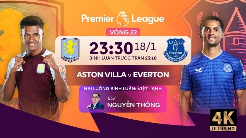 Nhận định Aston Villa vs Everton (23h30 18/01): Ưu thế chủ nh&agrave;