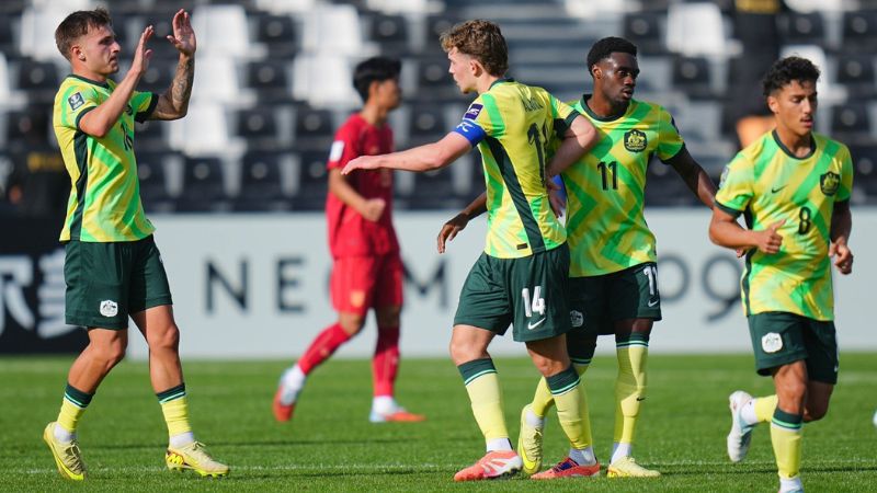 U23 Australia tạo nên màn lội ngược dòng ngoạn mục khi đánh bại Iraq 2-1