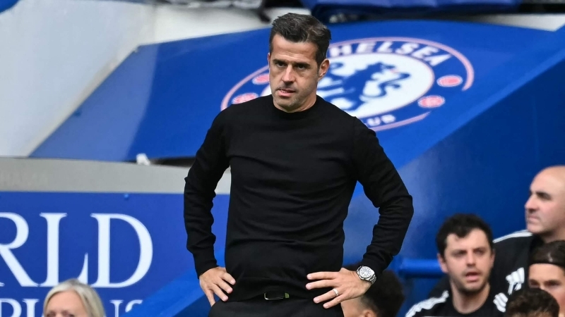 HLV Marco Silva chỉ đạo Fulham trong chiến thắng trước Chelsea