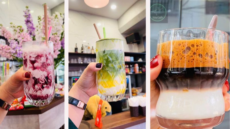 Menu cực ngon tại Sếu cafe