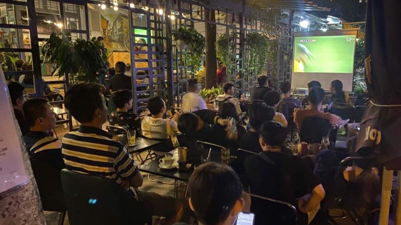 Không gian thoải mái tại Black Coffee C02