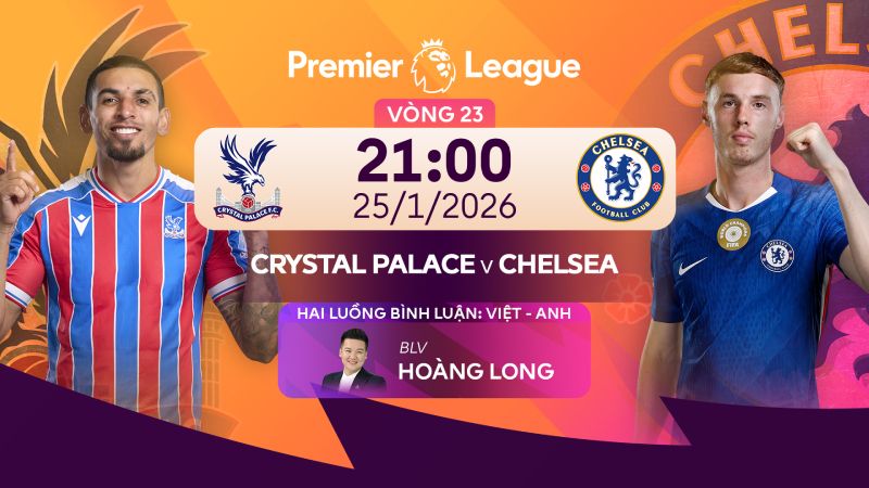 Crystal Palace vs Chelsea 중계 안내 이미지
