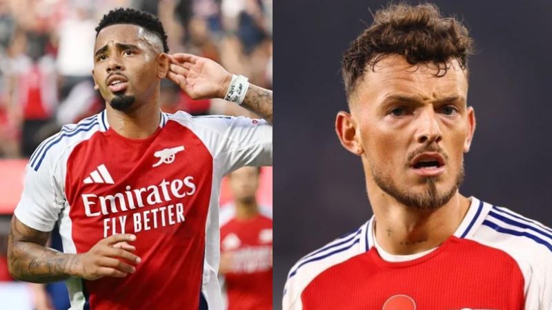 Gabriel Jesus và Ben White vẫn ở lại với Arsenal
