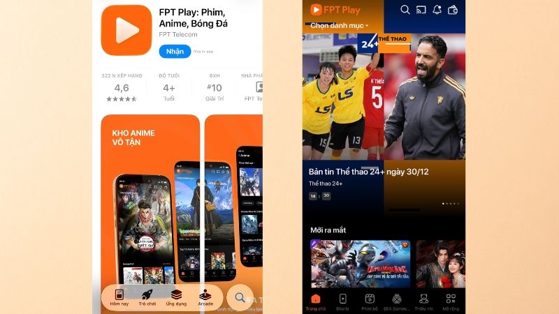 Cài đặt FPT Play