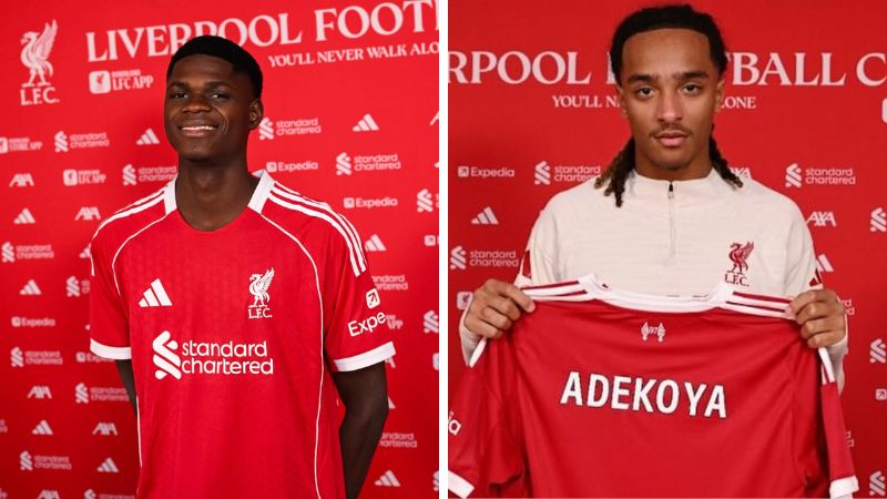 Hai tài năng trẻ đầy tiềm năng Mor Ndiaye và Noah Adekoya