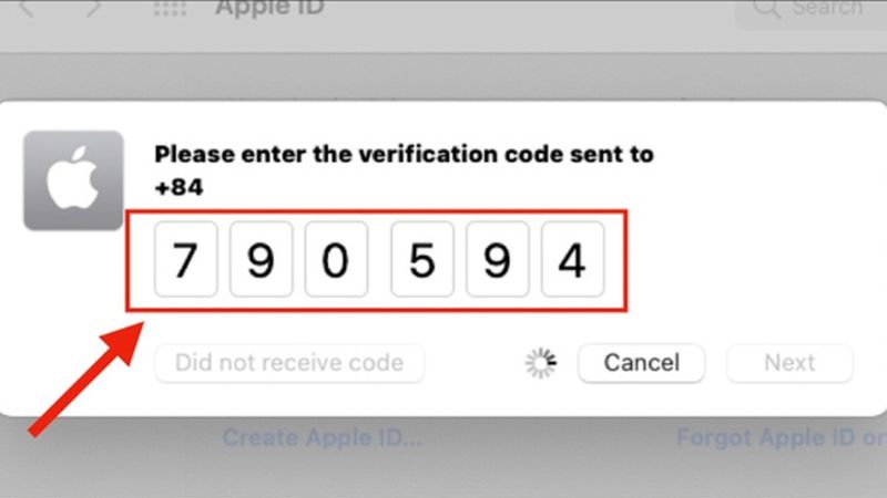 Lựa chọn phương thức xác minh tài khoản