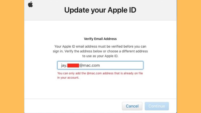Chọn quên mật khẩu để tiến hành xác thực