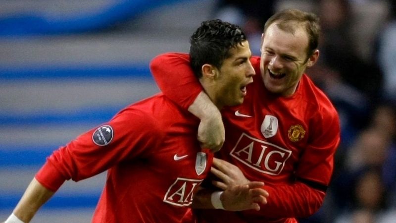 Rooney và Ronaldo tỏa sáng trong trận thắng MU vs Tottenham 5-2 năm 2009