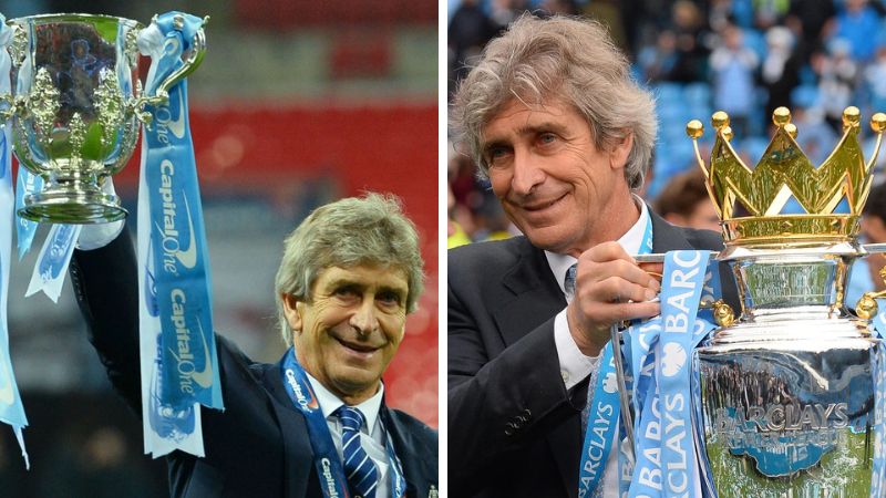 Cú đúp mùa giải 2013/14 của Man City dưới thời Pellegrini