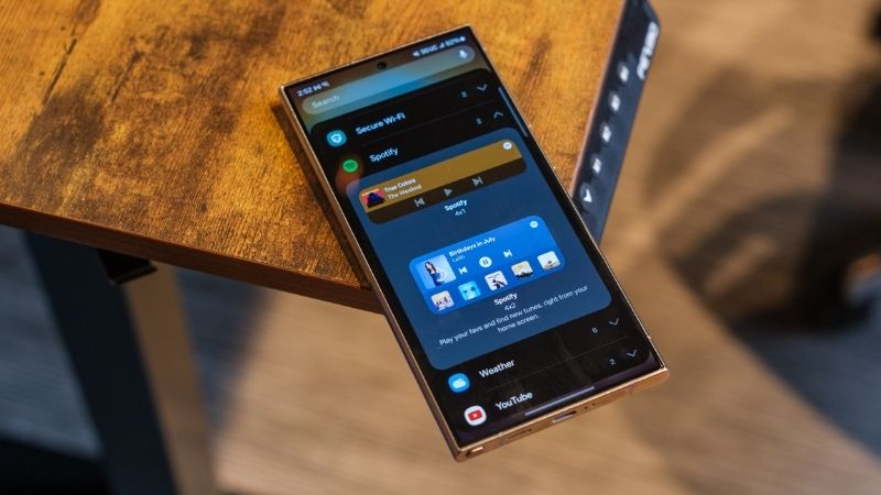 Giao diện Widget trên Android