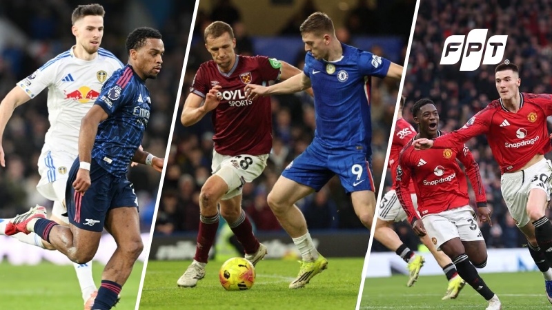 Kết quả Ngoại hạng Anh v&ograve;ng 24: Arsenal bứt tốc, Carrick hồi sinh MU