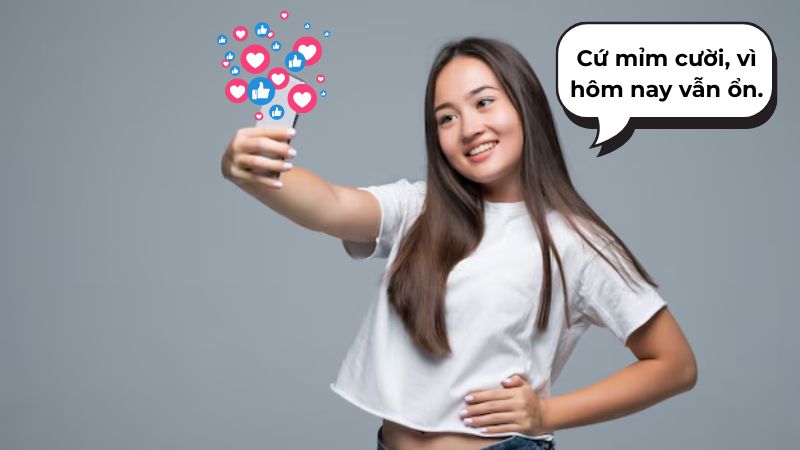 Caption hay giúp ảnh đại diện thu hút nhiều like trên mạng xã hội