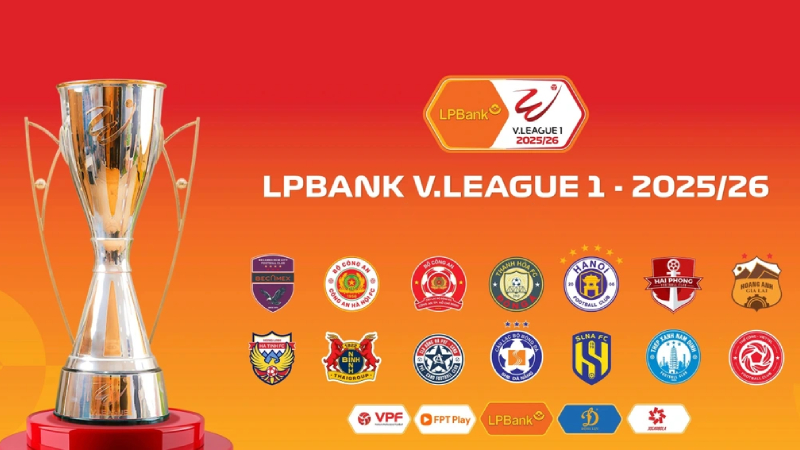 Lịch thi đấu V-League 2025/2026 mới nhất - V&ograve;ng 13