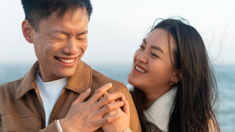 Niềm vui và sự thoải mái trong việc bày tỏ tình cảm