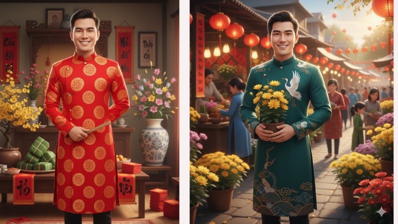 Biến hóa chân dung thành tác phẩm hội họa độc đáo, đầy tính nghệ thuật