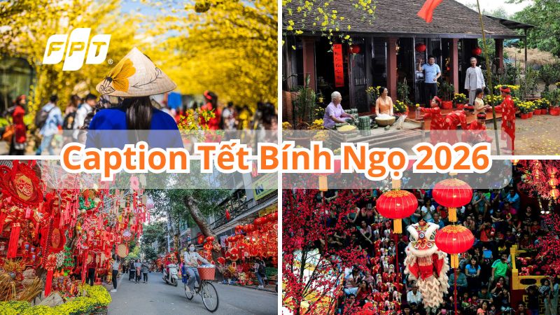 99+ Caption Tết B&iacute;nh Ngọ 2026 hay, bắt trend, h&uacute;t tương t&aacute;c