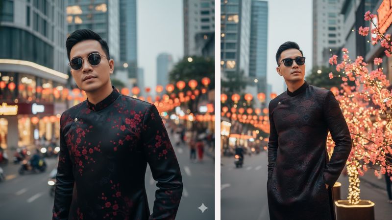 Áo dài cách tân, mang hơi thở thời đại cho một mùa Tết năng động