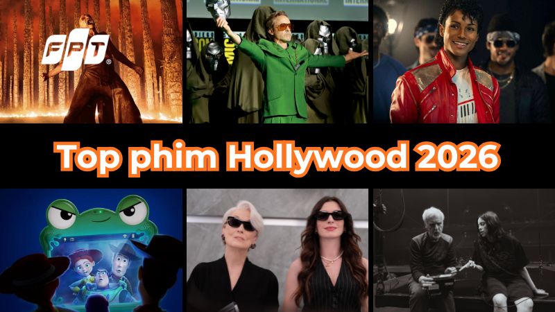 Top si&ecirc;u phẩm phim Hollywood 2026 đ&aacute;ng mong chờ nhất