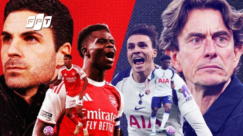 Lịch sử đối đầu Arsenal vs Tottenham: derby Bắc London rực lửa