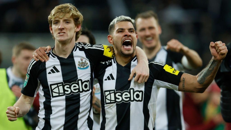 Anthony Gordon và Bruno Guimarães là hai mảnh ghép quan trọng của Newcastle