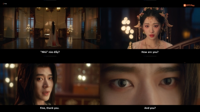 Văn mẫu giao tiếp tiếng Anh xuất hiện bất ngờ trong phim cổ trang Còn Ra Thể Thống Gì Nữa