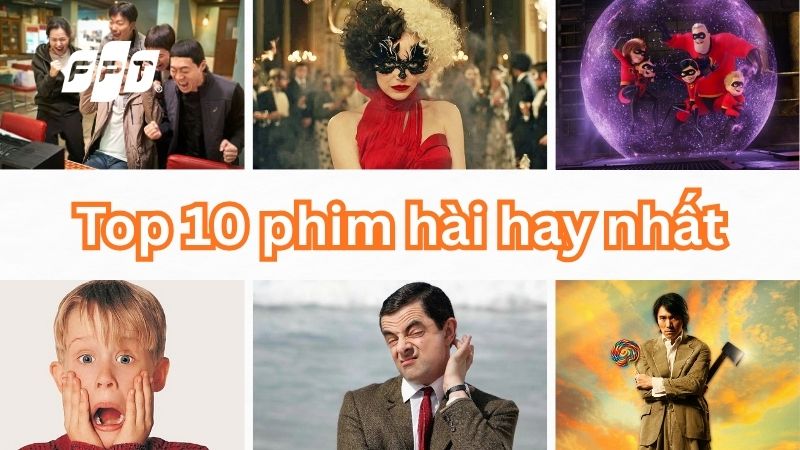Top 10 phim h&agrave;i hay nhất mọi thời đại, cười bể bụng