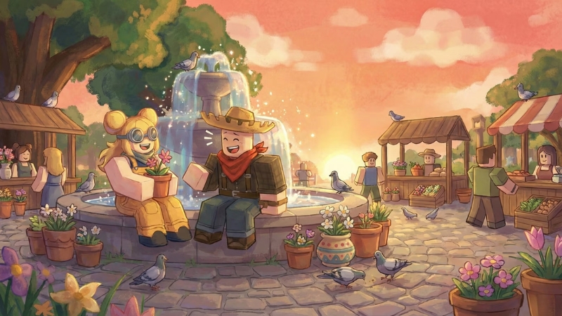 Tham gia các kênh chính thức để săn code Garden Horizons