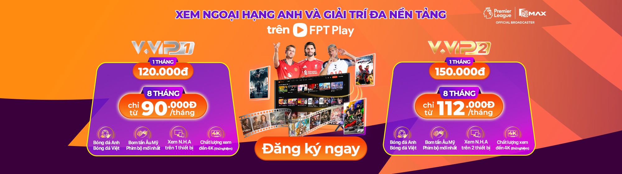 Banner gói FPT Play VVIP