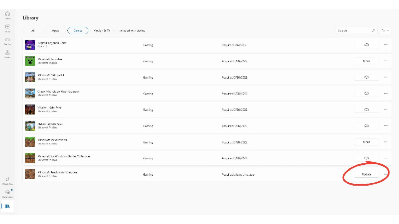 Truy cập Microsoft Store để xếp hàng cài đặt phiên bản beta và bản xem trước Minecraft Bedrock 26.20.20